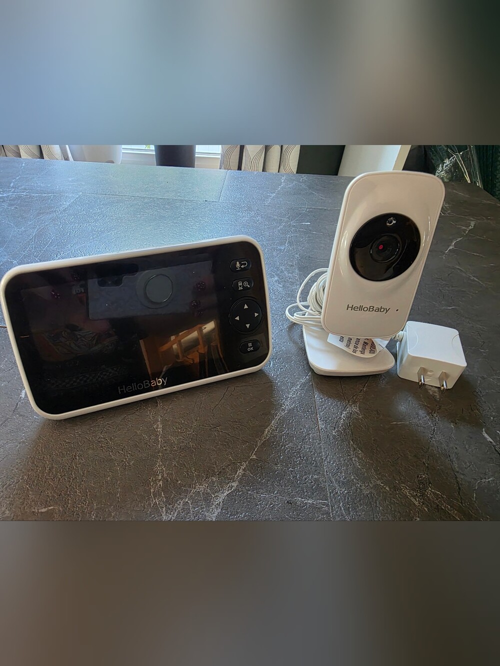 HelloBaby Baby Monitor- White